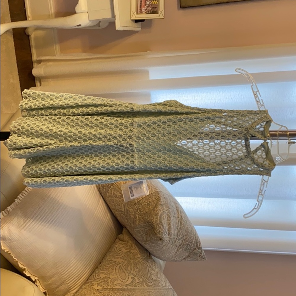 Urban Outfitters Mint Lace Romper